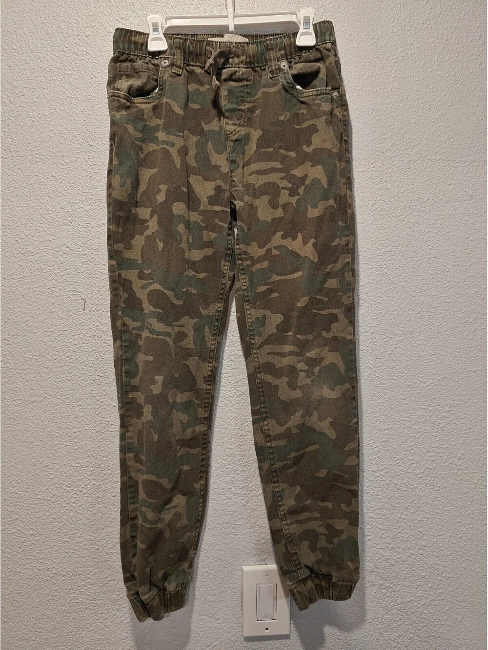 Levi's Boys' Camo Jogger Pants Size 14 Regular